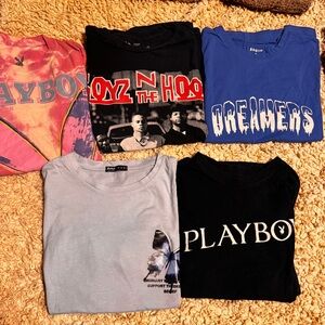 Men/teen t shirts size small Price